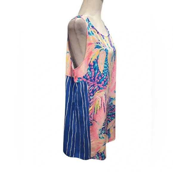 Lilly Pulitzer multicolor dress size 14 - Picture 3 of 12